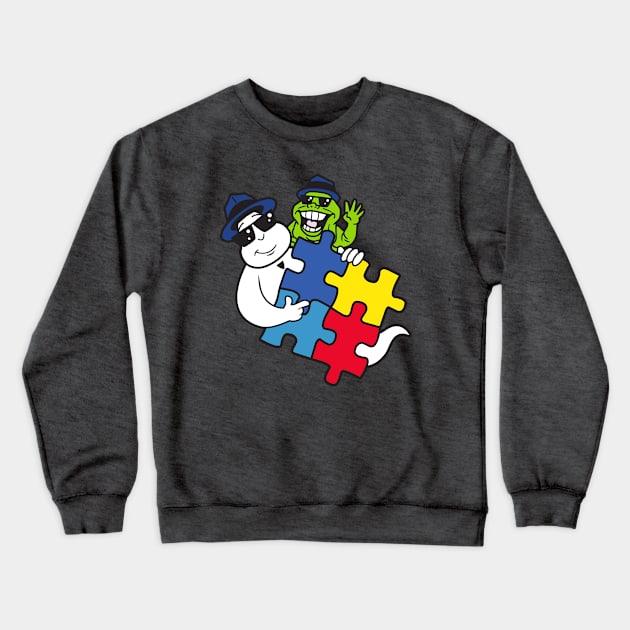 MBB Autism Awareness Crewneck Sweatshirt by MotownBluesBusters